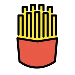 French Fries SVG Icon